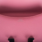 Hermes Mini Constance 18 Bubblegum 5P Epsom Palladium Hardware