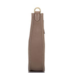 Hermes Etoupe Clemence Evelyne TPM Bag Gold Hardware