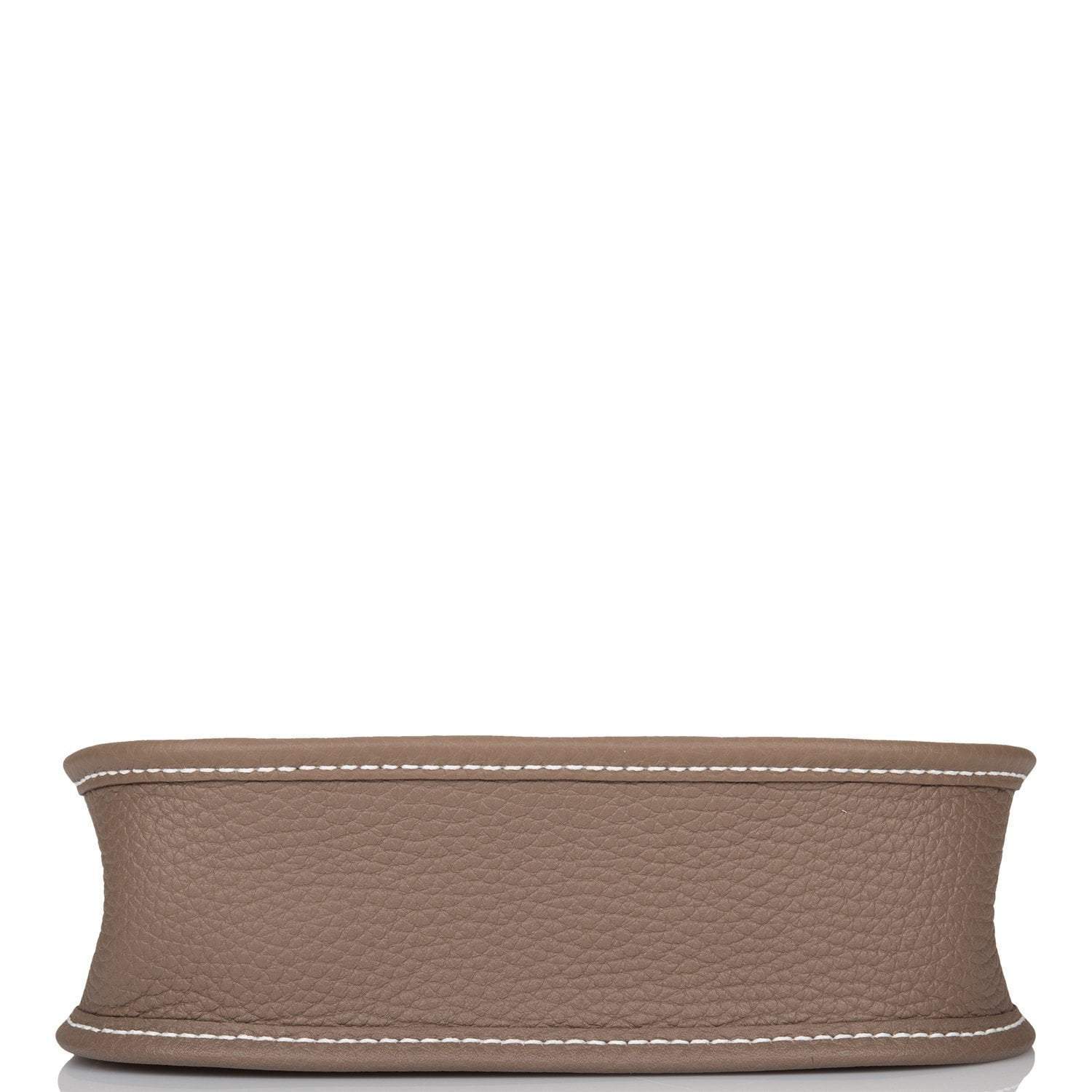 Hermes Etoupe Clemence Evelyne TPM Bag Gold Hardware