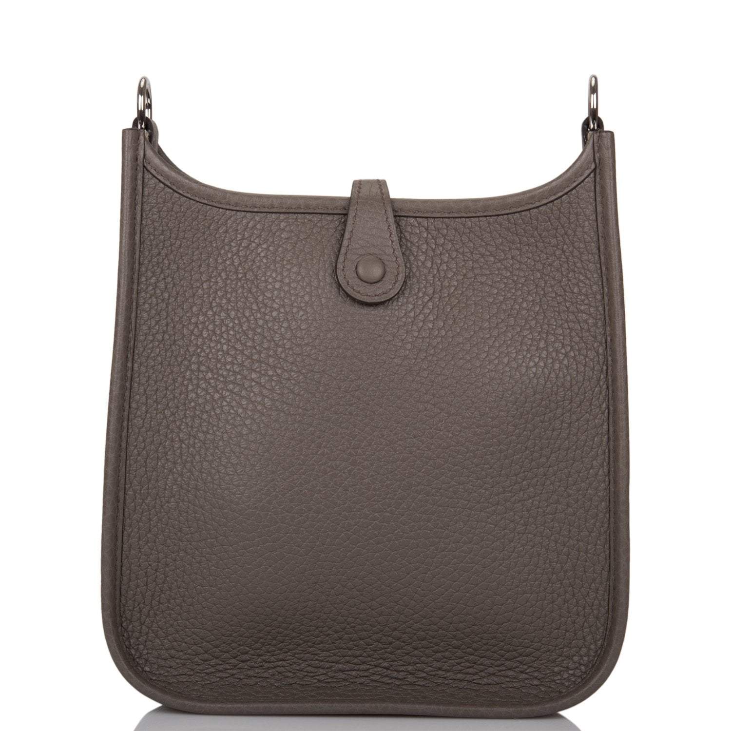 Hermes Etain Clemence Evelyne TPM Bag Palladium Hardware