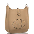 Hermes Trench Clemence Evelyne TPM Bag Palladium Hardware