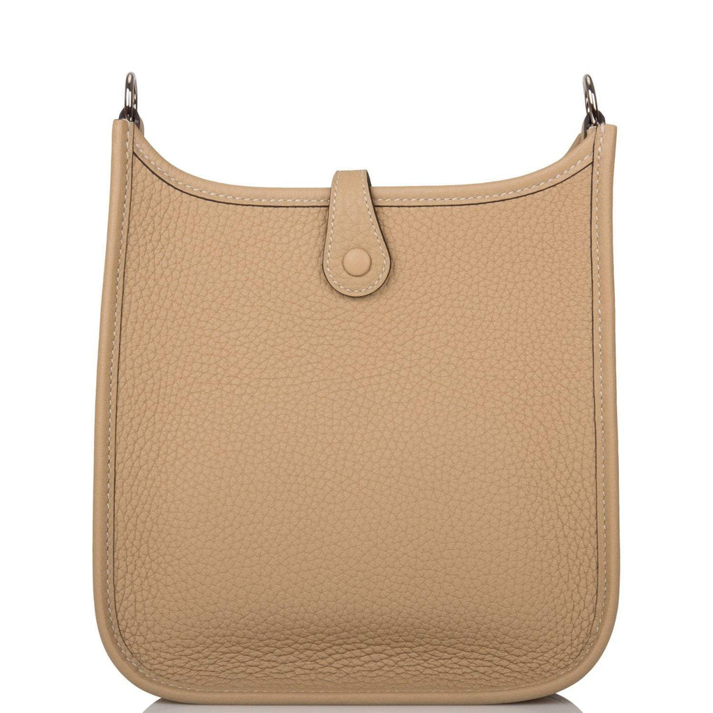 Hermes Trench Clemence Evelyne TPM Bag Palladium Hardware