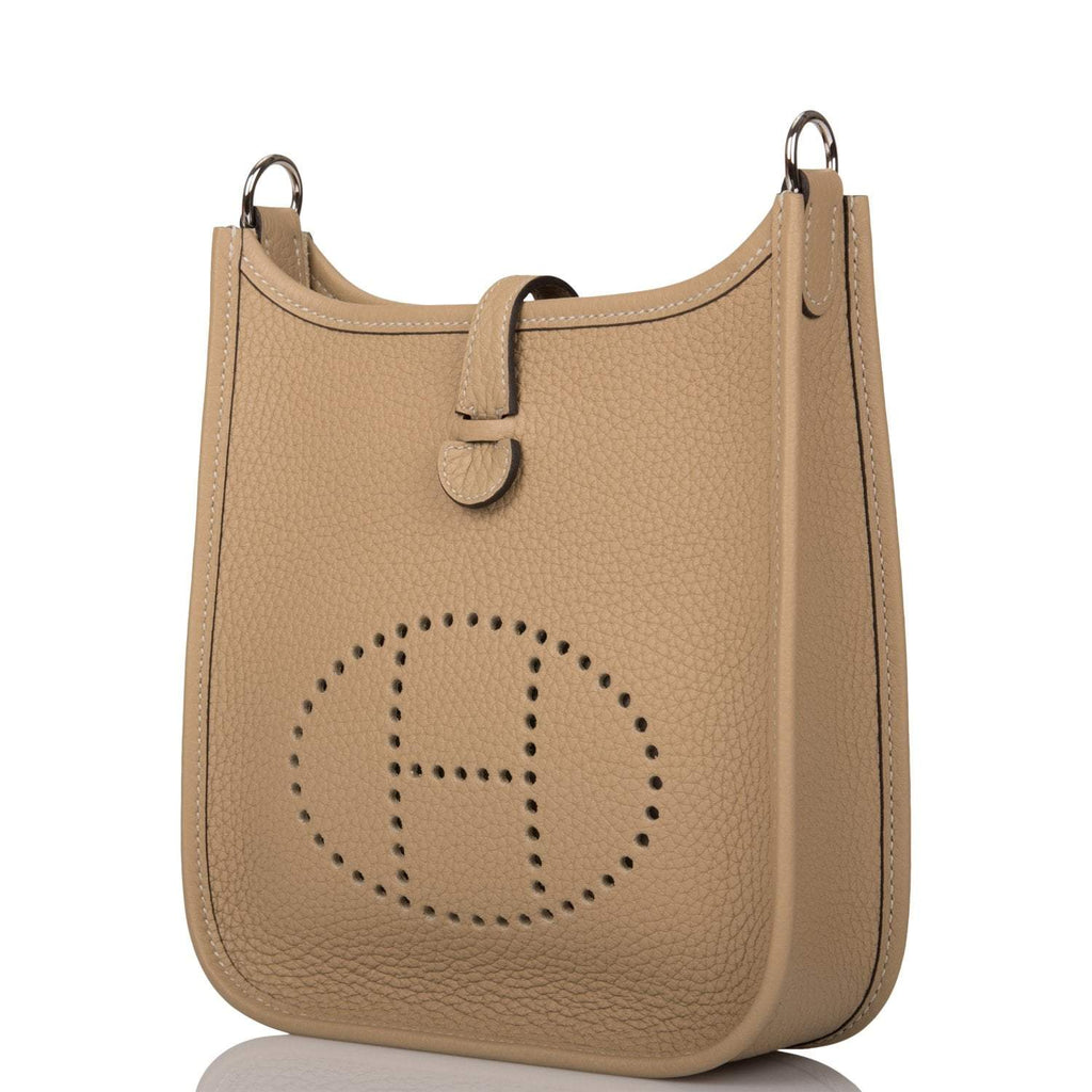 Hermes Trench Clemence Evelyne TPM Bag Palladium Hardware