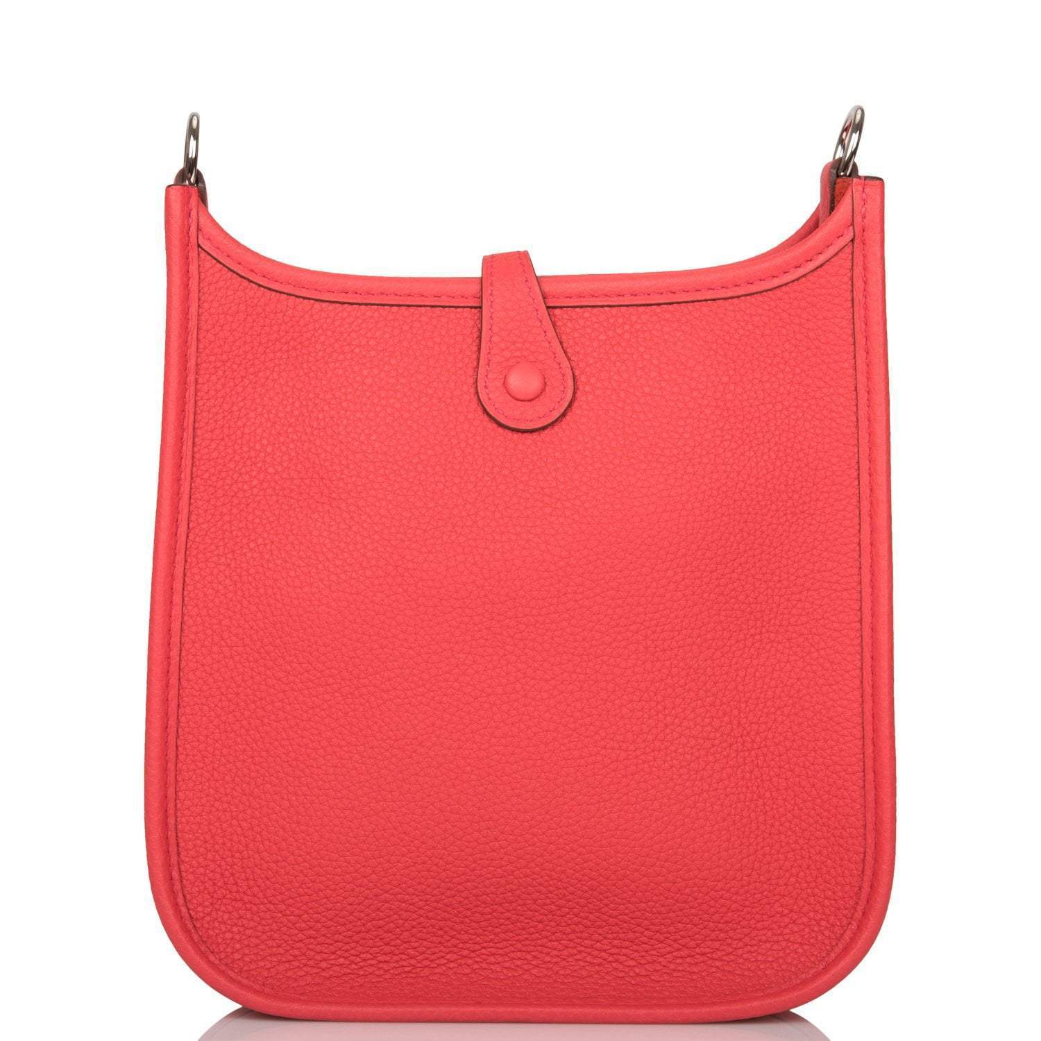 Hermes Bougainvillea Clemence Evelyne TPM Bag Palladium Hardware