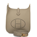 Hermes Sauge Clemence Evelyne TPM Bag Gold Hardware