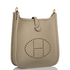 Hermes Sauge Clemence Evelyne TPM Bag Gold Hardware