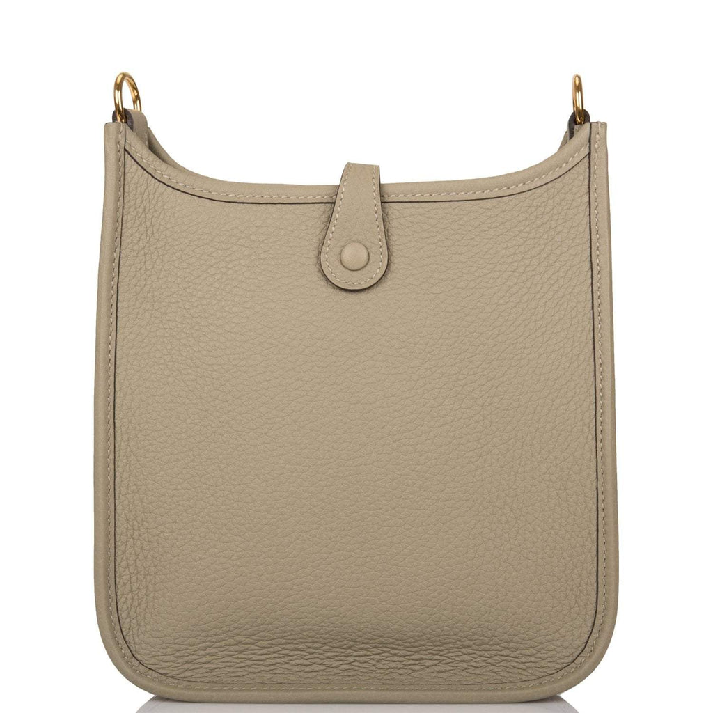 Hermes Sauge Clemence Evelyne TPM Bag Gold Hardware