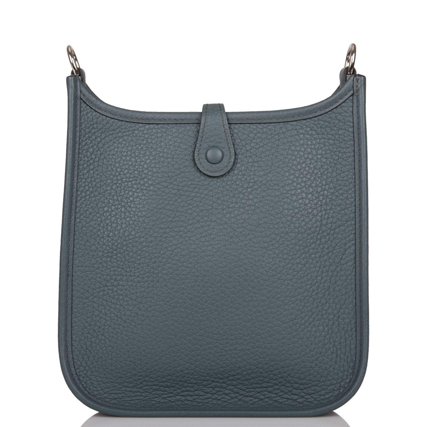 Hermes Bleu Orage Clemence Evelyne TPM Bag Palladium Hardware