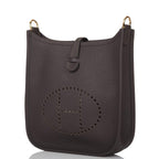 Hermes Ebene Clemence Evelyne TPM Bag Gold Hardware