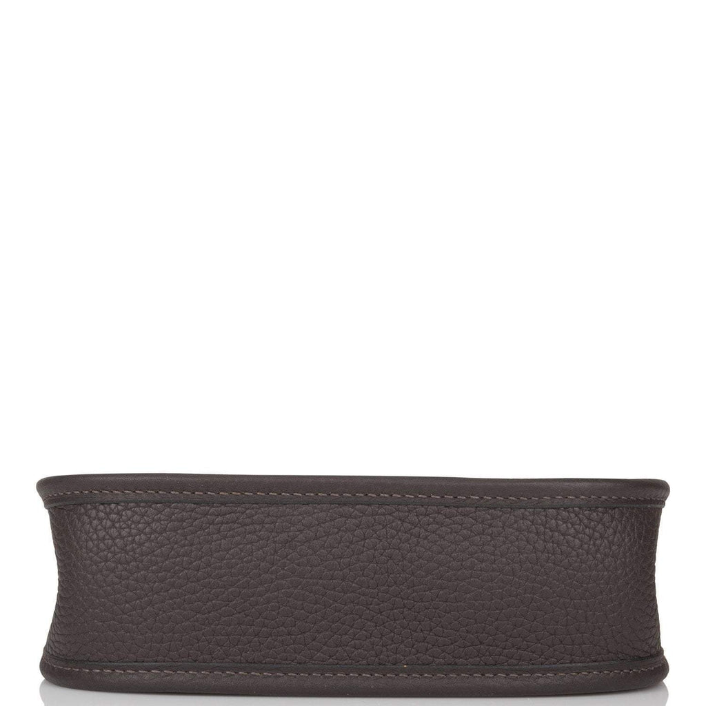 Hermes Ebene Clemence Evelyne TPM Bag Gold Hardware