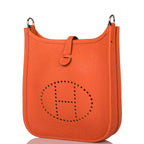 Hermes Feu Clemence Evelyne TPM Bag Palladium Hardware