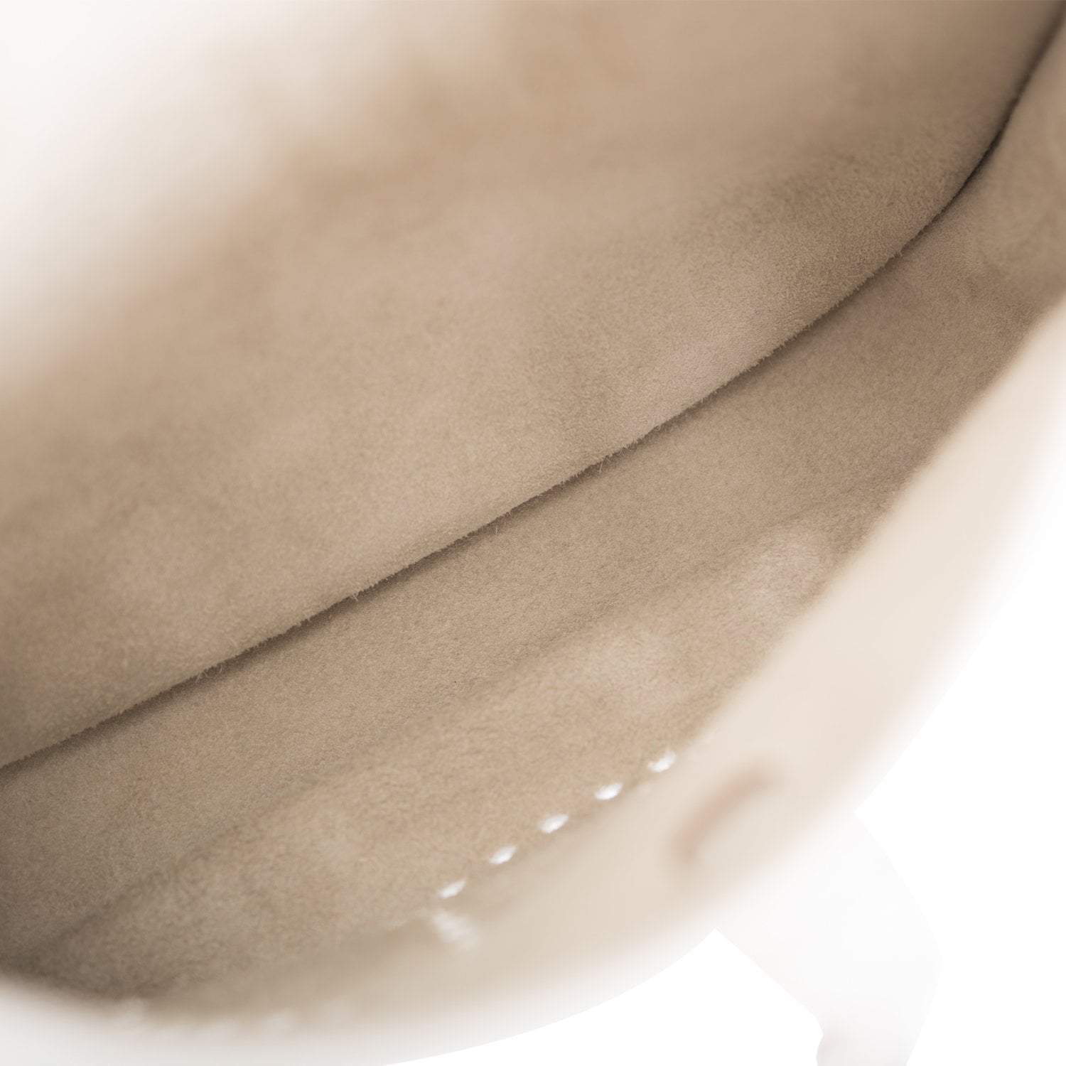 Hermes Gris Perle Clemence Evelyne III PM Bag Palladium Hardware