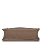 Hermes Evelyne TPM Etoupe Clemence Bag Gold Hardware