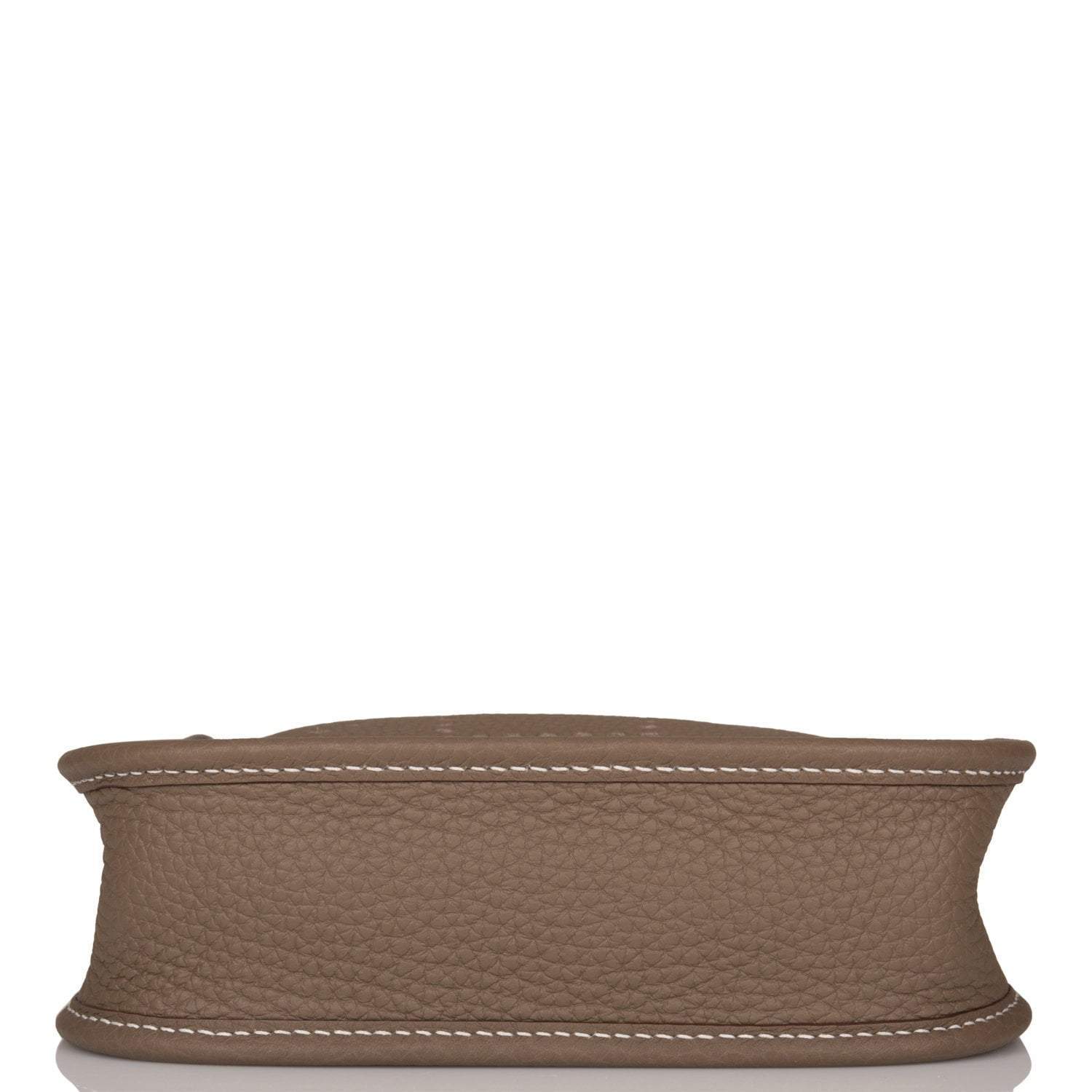 Hermes Evelyne TPM Etoupe Clemence Bag Gold Hardware