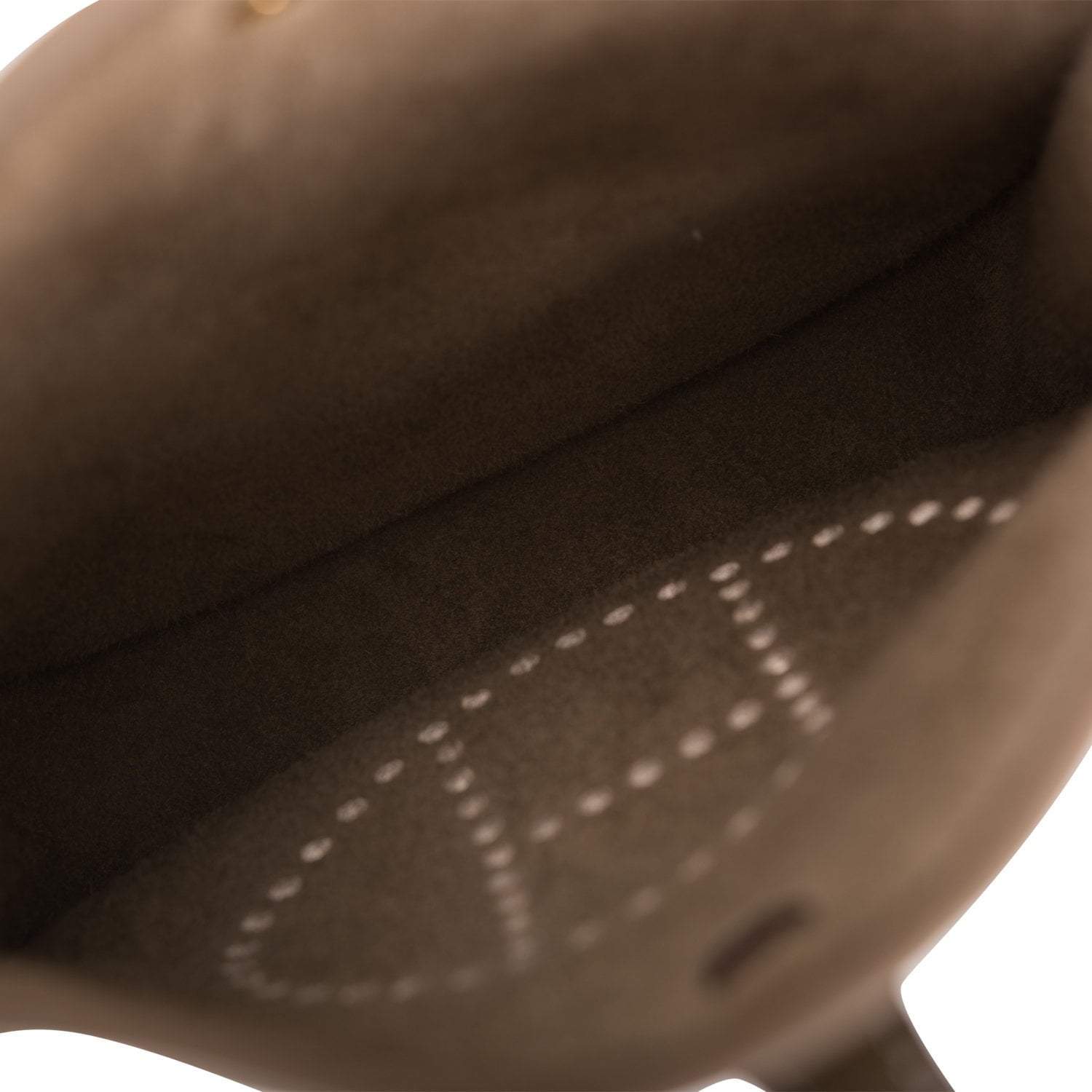 Hermes Evelyne TPM Etoupe Clemence Bag Gold Hardware