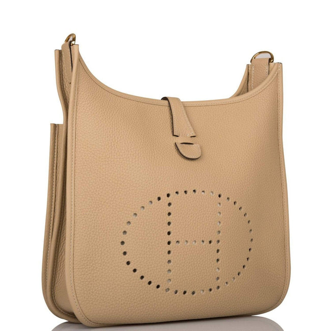 Hermes Evelyne III PM Trench Clemence Gold Hardware Hover Image