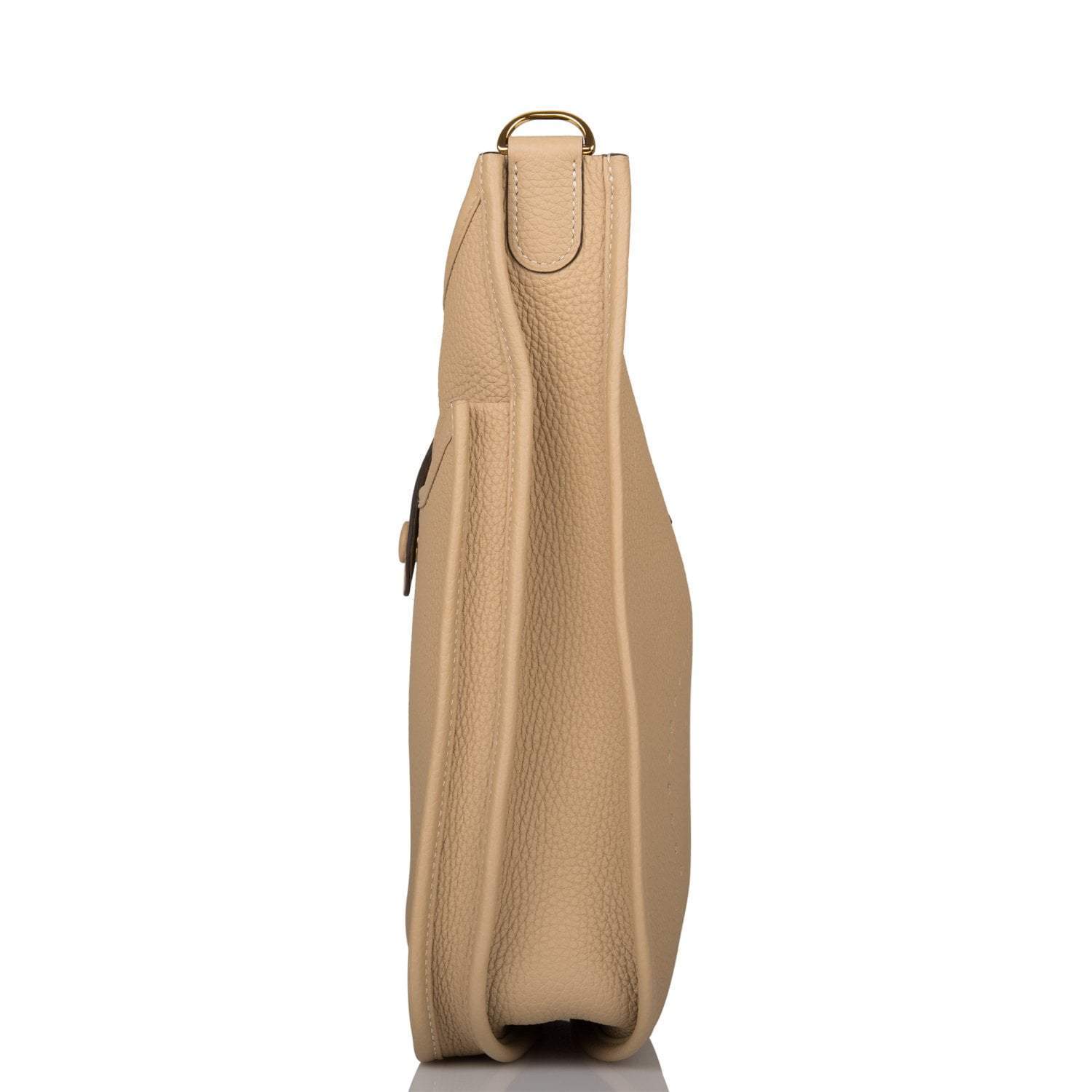 Hermes Evelyne III PM Trench Clemence Gold Hardware