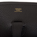 Hermes Evelyne III PM Black Clemence Gold Hardware
