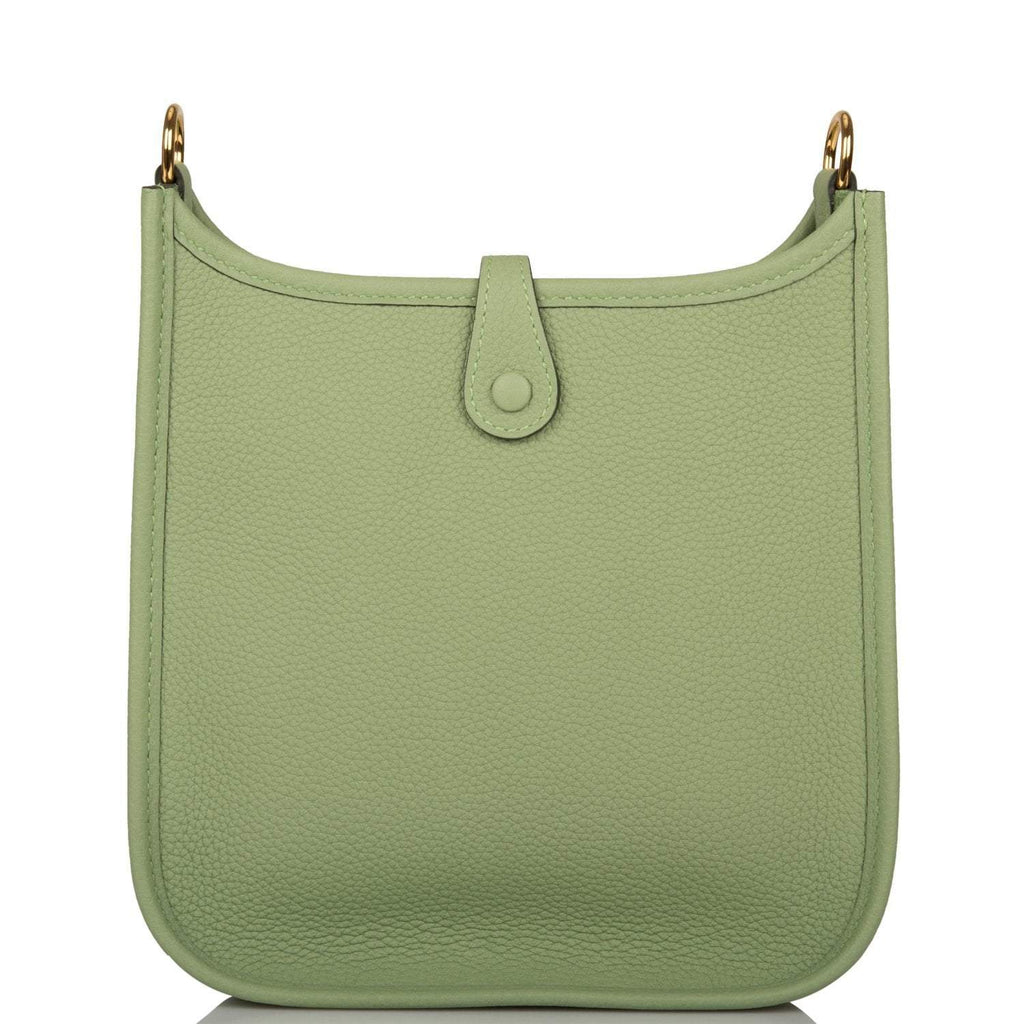 Hermes Evelyne TPM Vert Criquet Clemence Gold Hardware