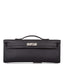 Hermes Black Swift Kelly Cut Palladium Hardware