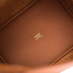 Hermes Gold Clemence Picotin Lock 18cm Gold Hardware