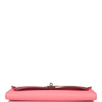 Hermes Rose D'ete Swift Kelly Cut Palladium Hardware