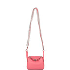 Hermes Rose D'Ete Swift Mini Lindy Palladium Hardware