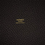 Hermes Black Clemence Picotin Lock 18cm Gold Hardware