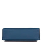 Hermes Deep Blue Swift Mini Kelly Pochette Gold Hardware