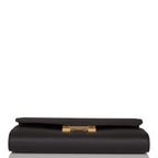 Hermes Black Epsom Constance Wallet To Go Gold Hardware