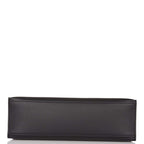 Hermes Black Swift Mini Kelly Pochette Rose Gold Hardware