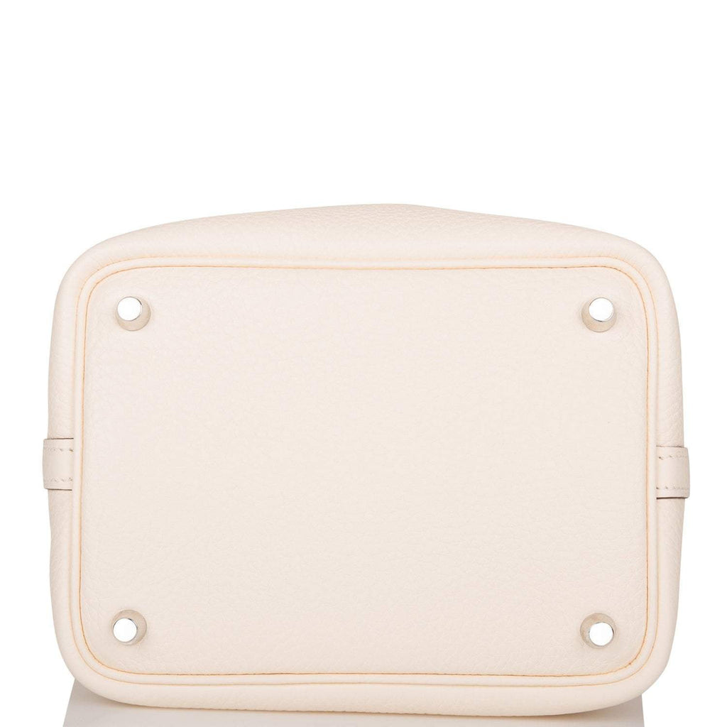 Hermes Nata Clemence Picotin Lock 18cm Palladium Hardware