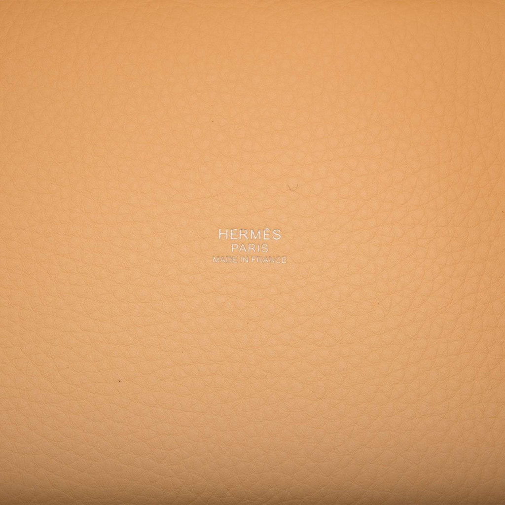 Hermes Nata Clemence Picotin Lock 18cm Palladium Hardware