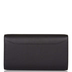 Hermes Black Epsom Constance Wallet To Go Rose Gold Hardware