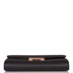 Hermes Black Epsom Constance Wallet To Go Rose Gold Hardware