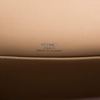 Vintage Hermes Kelly Pochette Bronze Chèvre Ruthenium Hardware