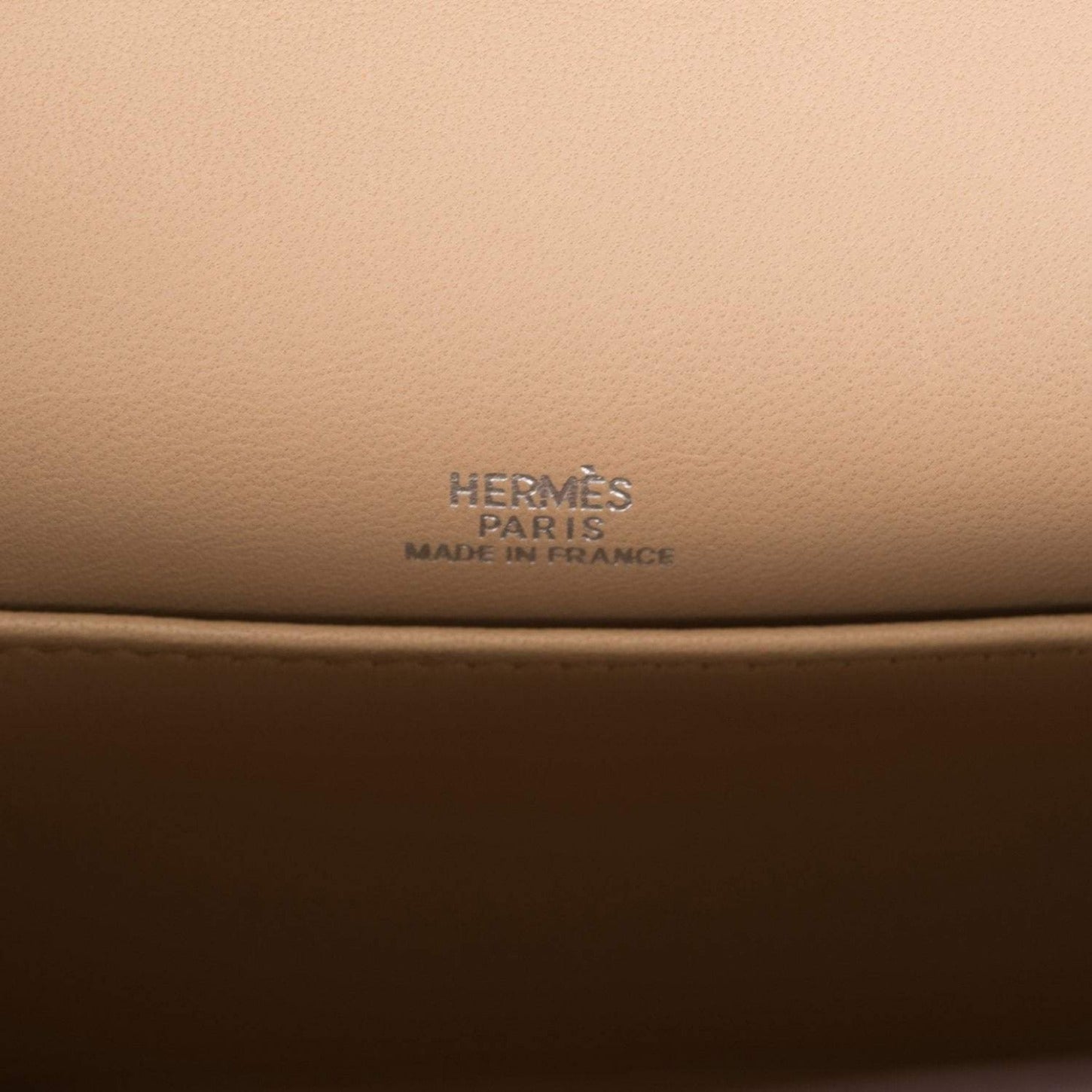 Vintage Hermes Kelly Pochette Bronze Chèvre Ruthenium Hardware