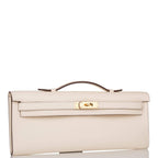 Hermes Kelly Cut Nata Swift Gold Hardware