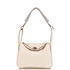 Hermes Lindy 26cm Nata Verso Swift Palladium Hardware