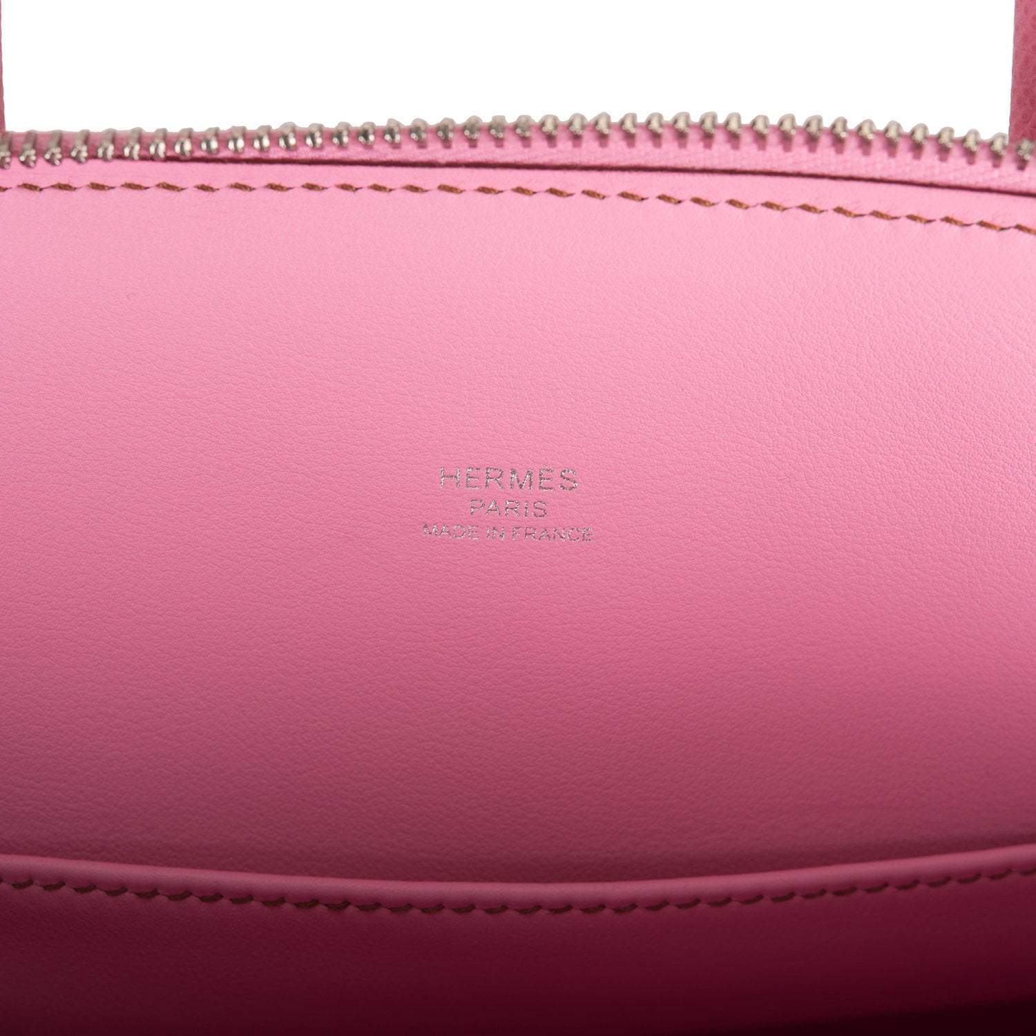 Hermes 1923 Bolide 25 Bubblegum 5P Epsom Palladium Hardware