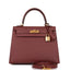 Hermes Kelly Sellier 25cm Rouge H Epsom Gold Hardware