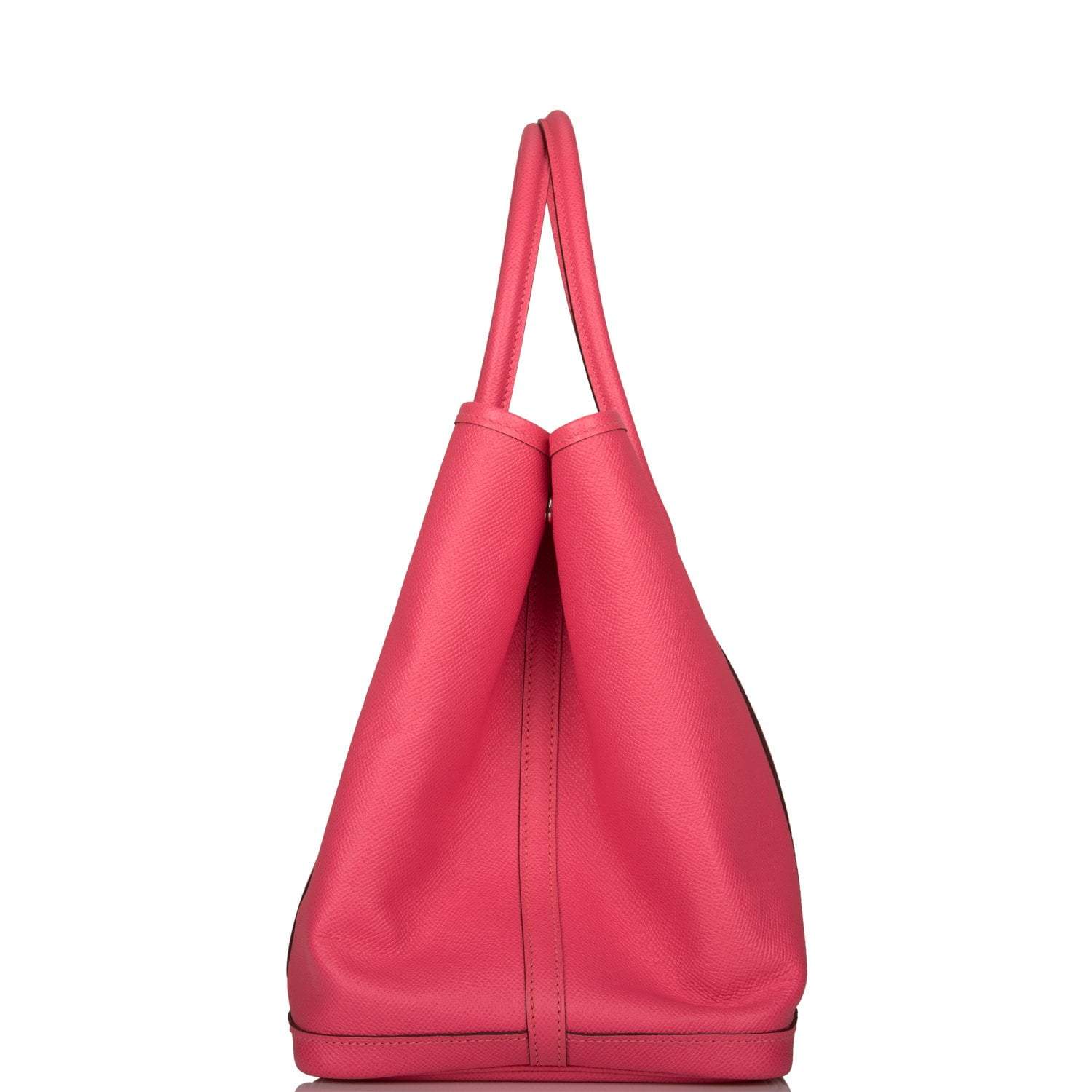 Hermes Garden Party 36 Rose Azalee Epsom Palladium Hardware