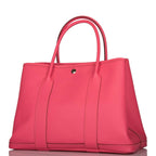 Hermes Garden Party 36 Rose Azalee Epsom Palladium Hardware