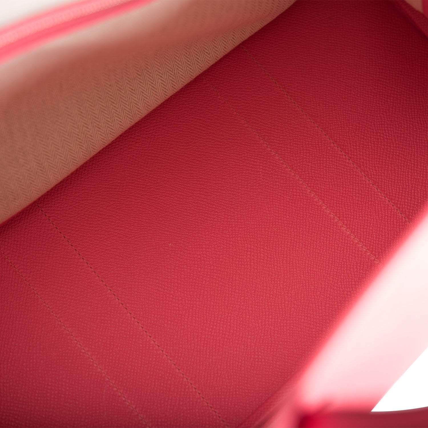 Hermes Garden Party 36 Rose Azalee Epsom Palladium Hardware