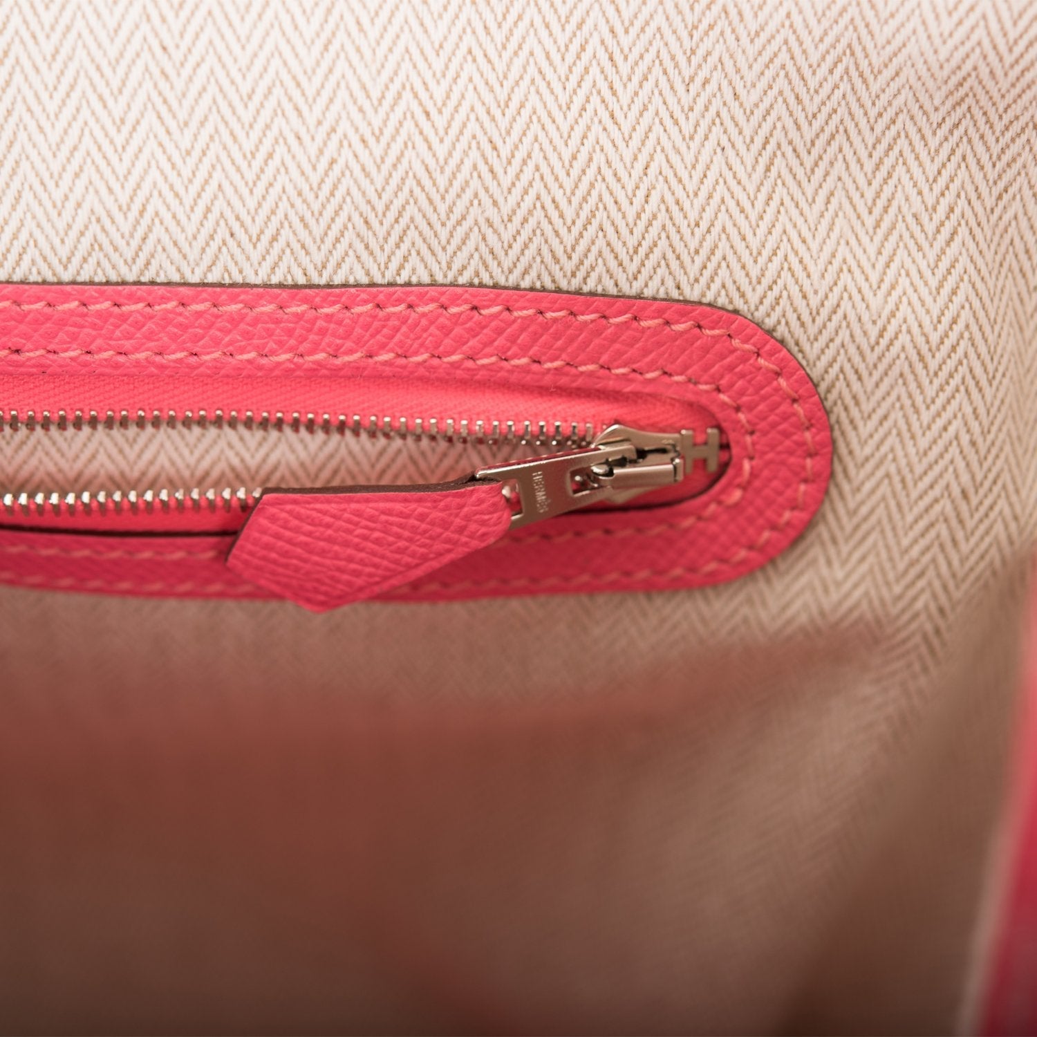 Hermes Garden Party 36 Rose Azalee Epsom Palladium Hardware