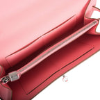 Hermes Kelly Wallet To Go Rose Confetti Epsom Palladium Hardware