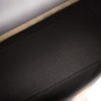 Hermes Kelly Retourne 25 Black Togo Gold Hardware