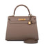Hermes Etoupe Epsom Sellier Kelly 28cm Gold Hardware