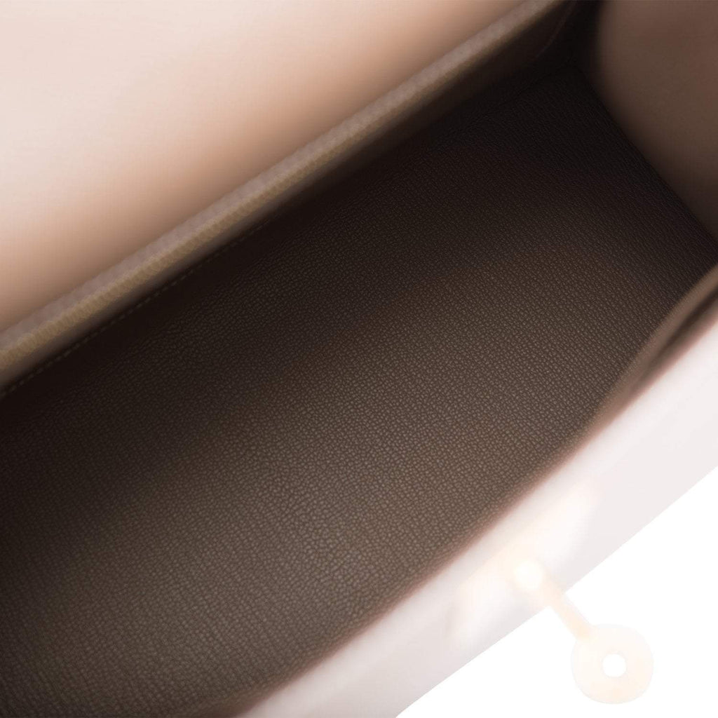 Hermes Etoupe Epsom Sellier Kelly 28cm Gold Hardware