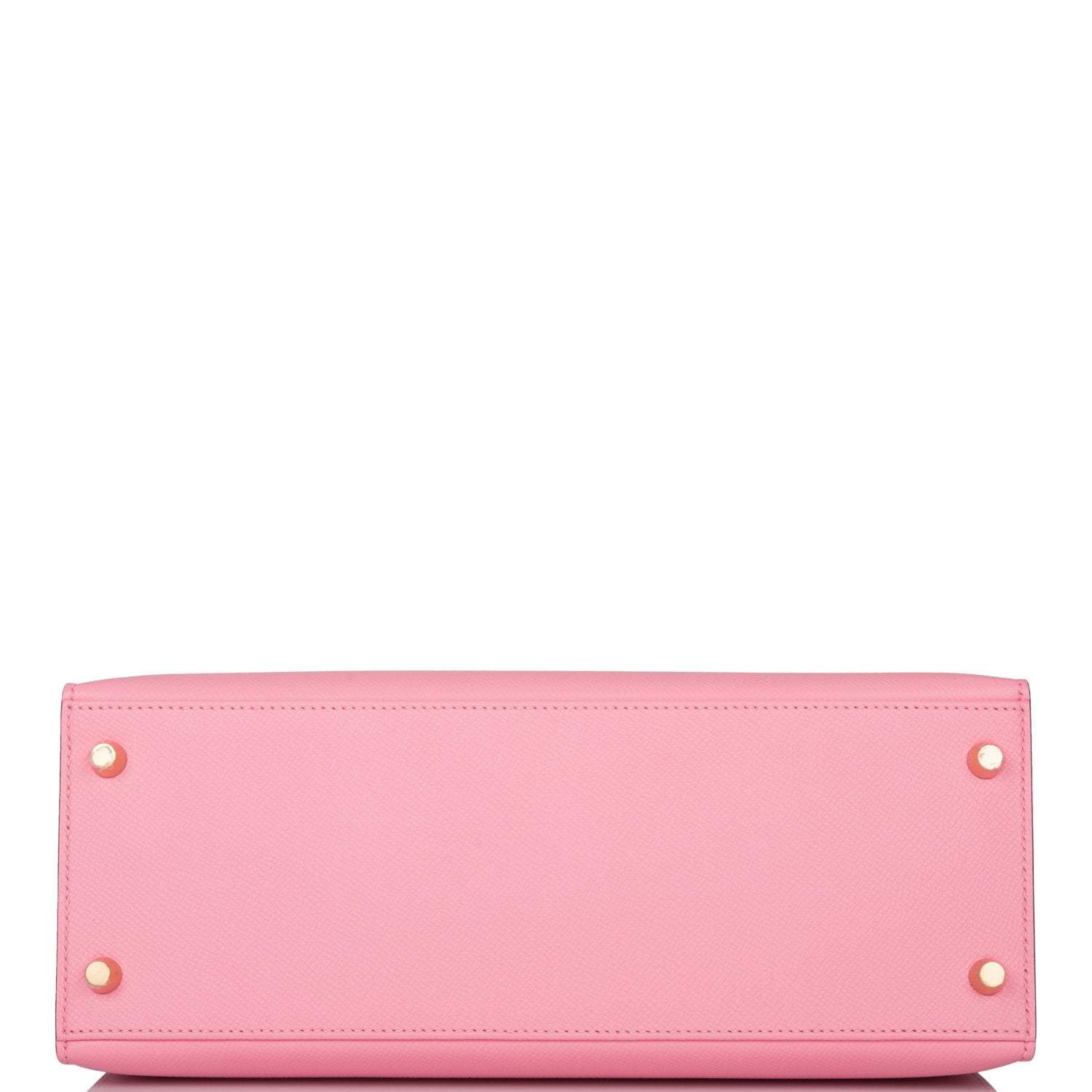 Hermes Horseshoe Stamp (HSS) Rose Confetti Verso Epsom Sellier Kelly 28cm Gold Hardware